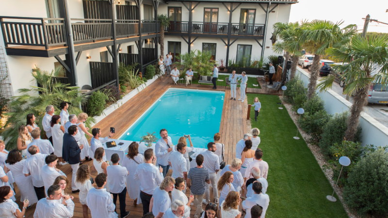 Soirées concert « Les Vendredi du Bérive » à Andernos-les-Bains au bord du Bassin d’Arcachon à L’Anderenis Boutique Hôtel